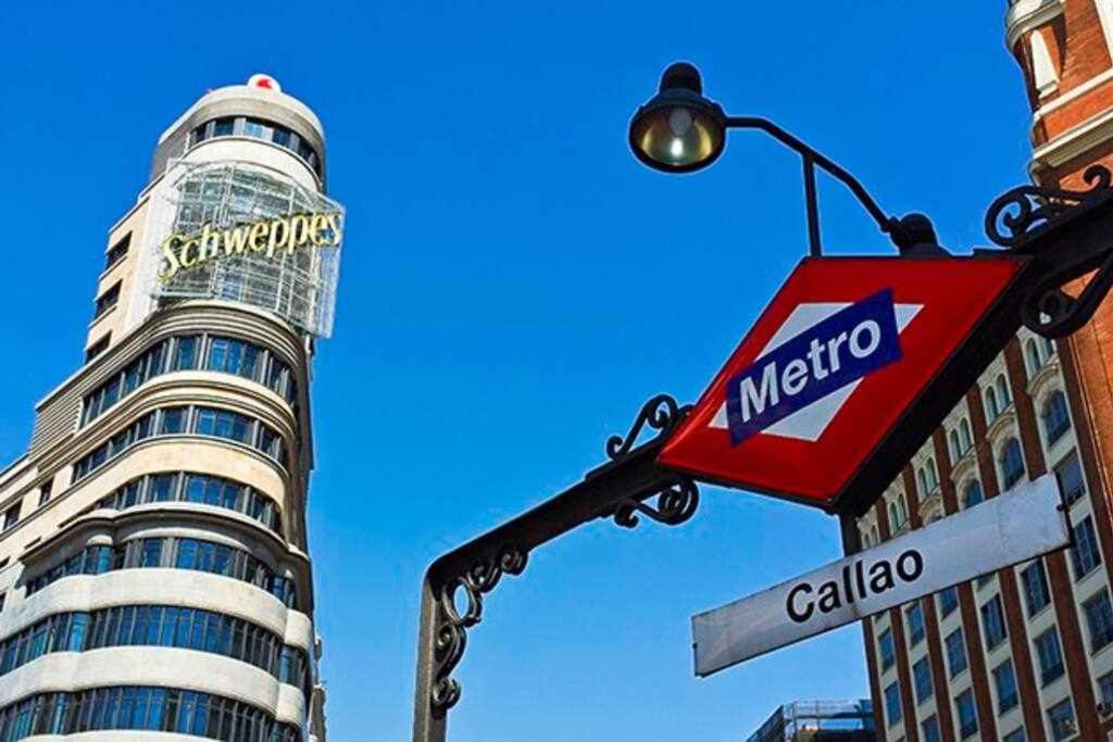 Apartamento Sotano En Gran Via Мадрид Екстер'єр фото